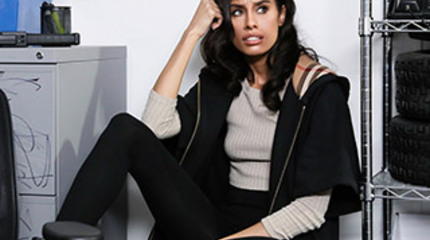 She is recorded stealing items from the storefront